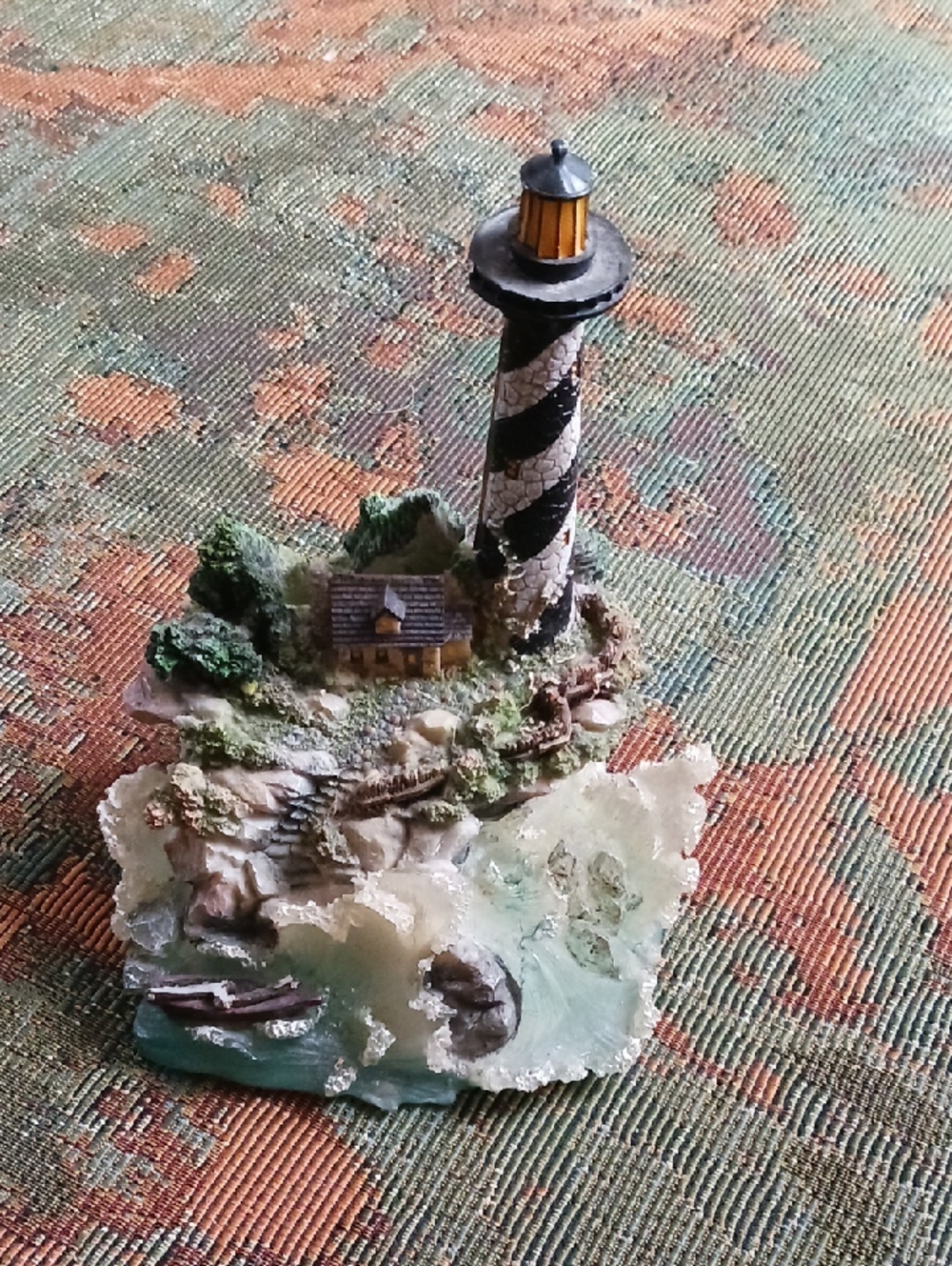 Cape Hatteras Lighthouse Wind Up Musical Sankyo Keepsake
